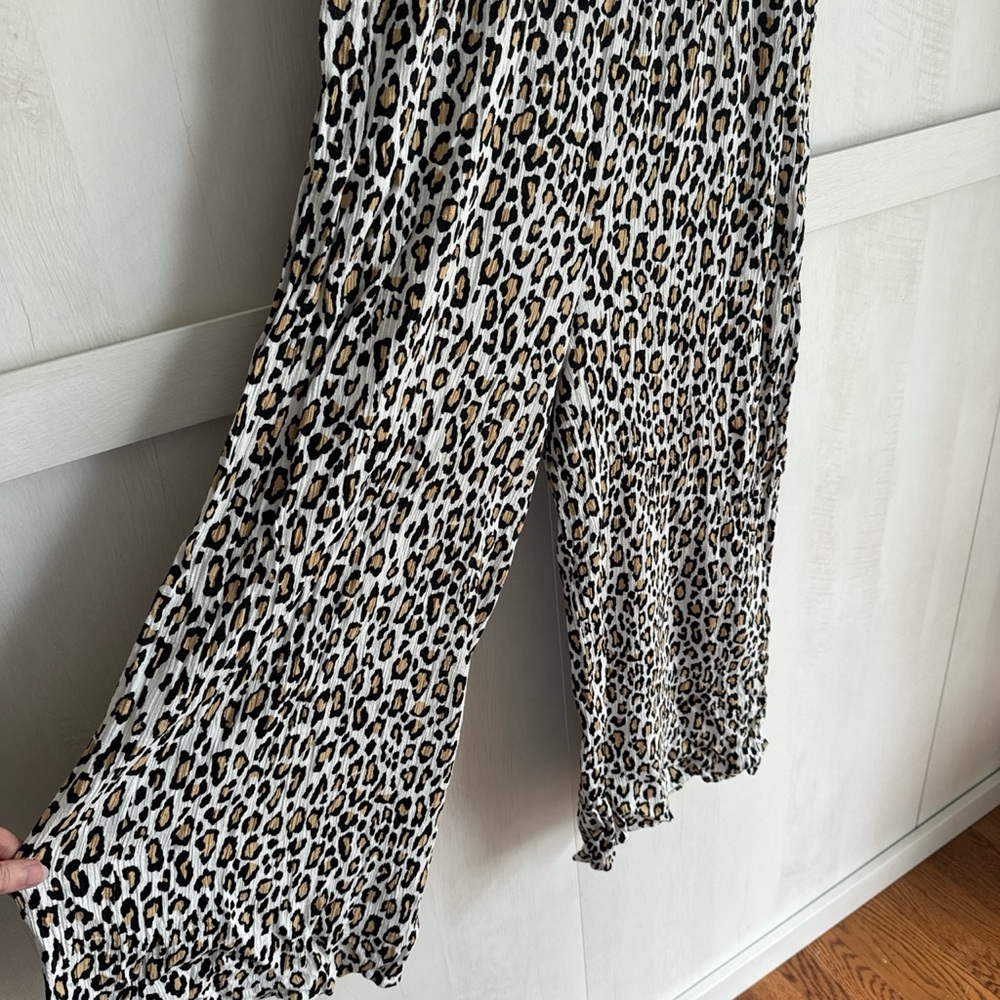 Show Me Your Mumu Black and White Cheetah Explorer Pants